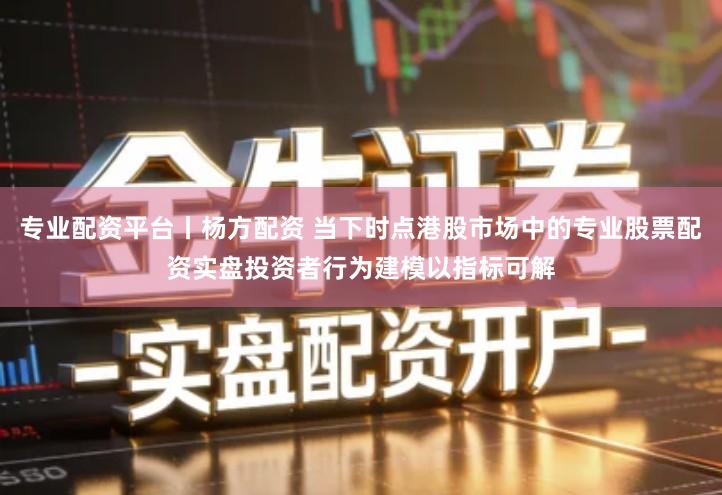 专业配资平台丨杨方配资 当下时点港股市场中的专业股票配资实盘投资者行为建模以指标可解